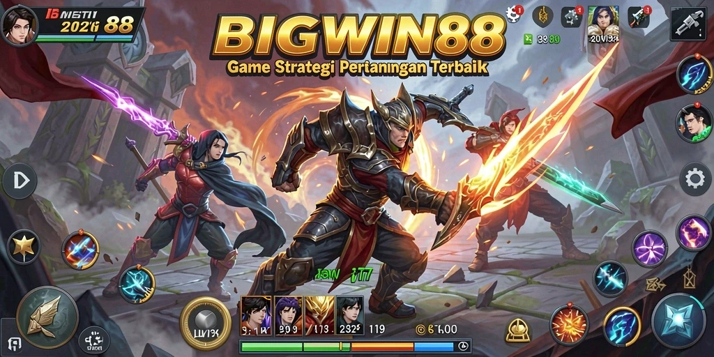 Gameplay seru dalam BIGWIN88 yang penuh strategi.