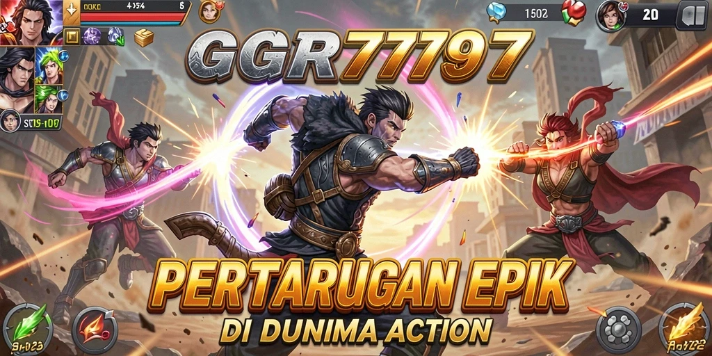 Gameplay seru GGR7777 dengan aksi bertarung yang mendebarkan.
