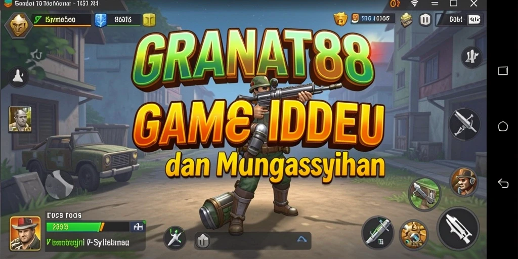 Gameplay menarik dari GRANAT88 di layar smartphone.