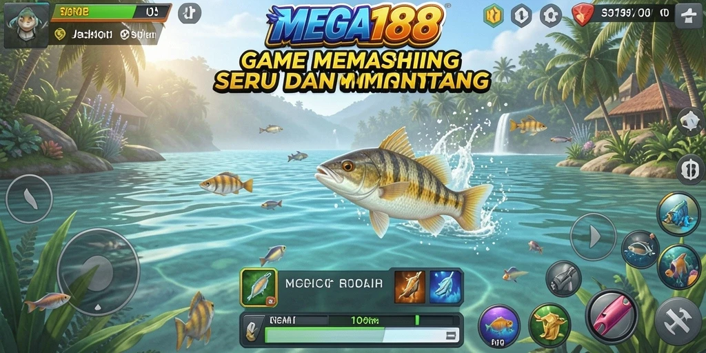 Tangkapan ikan besar dalam gameplay MEGA188 yang mendebarkan.