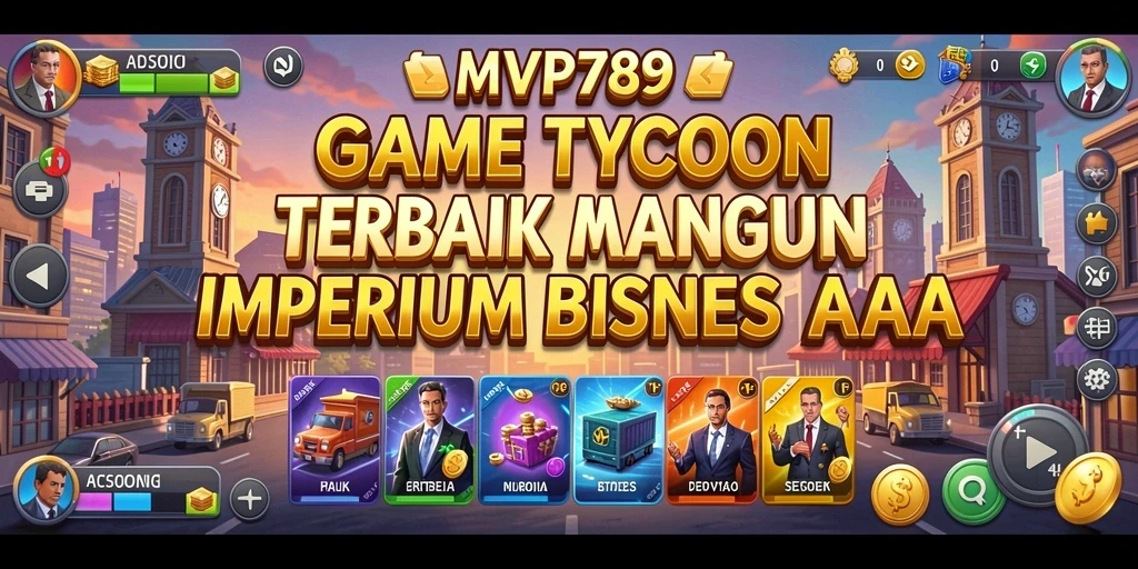 Tampilan gameplay <strong>MVP789</strong> yang menantang dan seru dalam membangun bisnis.