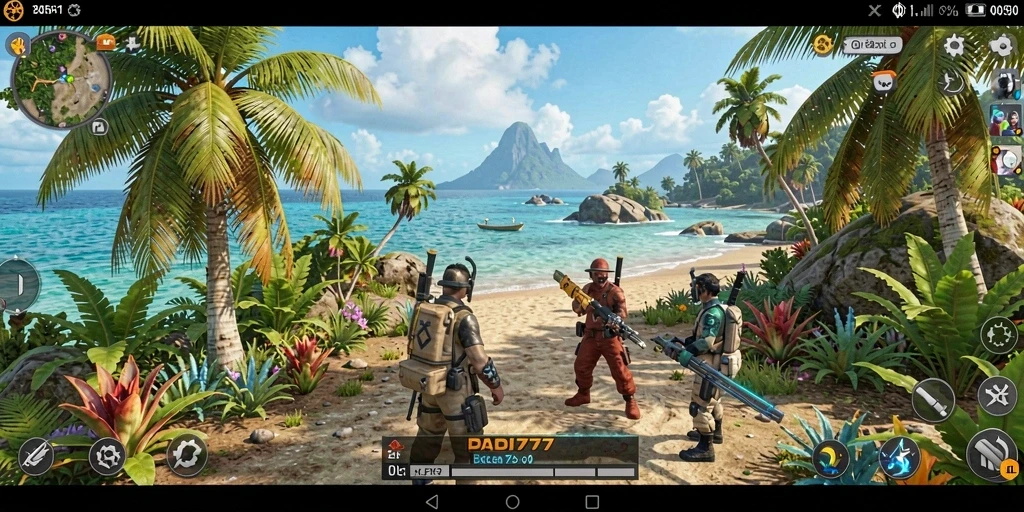 Tampilan gameplay PADI777 yang menakjubkan dalam dunia terbuka.