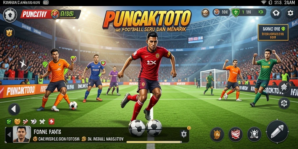 Tampilan gameplay PUNCAKTOTO yang memukau dan menegangkan.
