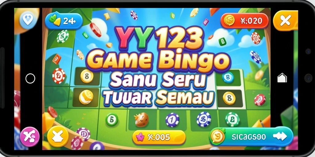 Tampilan gameplay menarik dari permainan Bingo YY123.